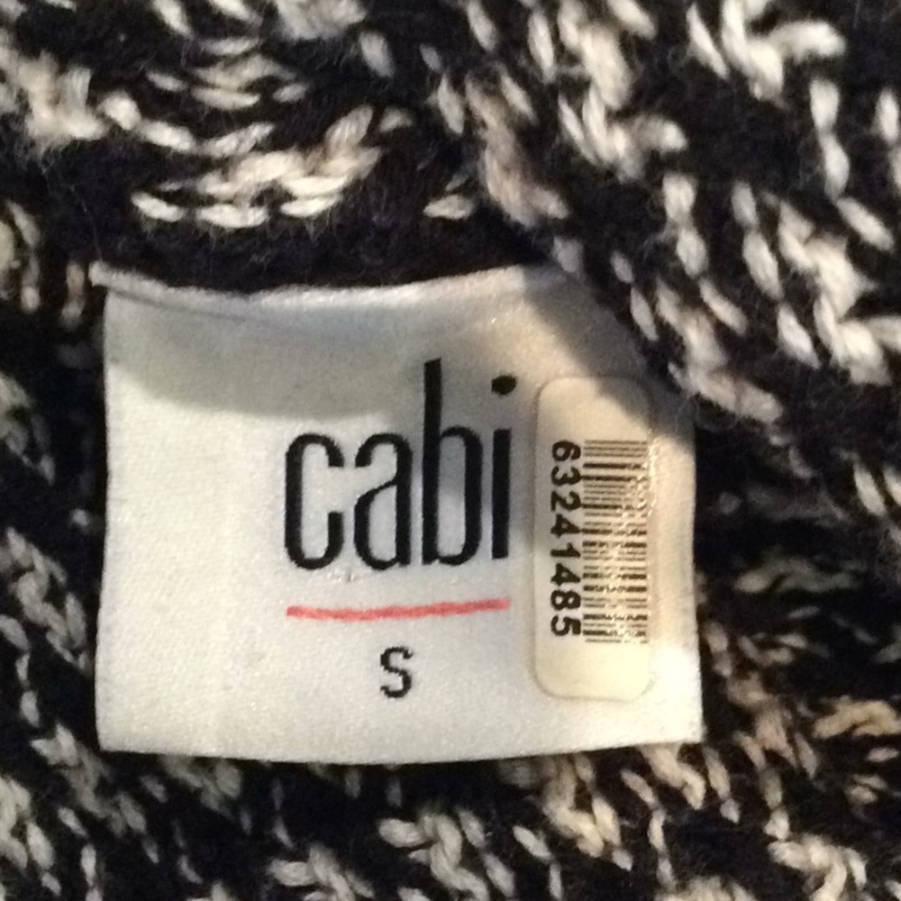NWOTS CAbi Fergie Turtleneck Sweater Split Front - Picture 6 of 8